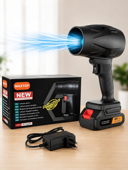Electric Handheld Air Blower, 48V Cordless Turbo Blower for Home, Car & Outdoor | High-Speed Air Blower with Rechargeable
